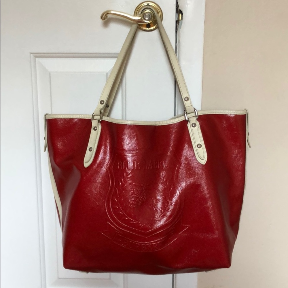 Burberry London Blue Label Tote (Sold in Japan)